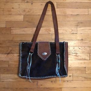 Leather Hide Purse
